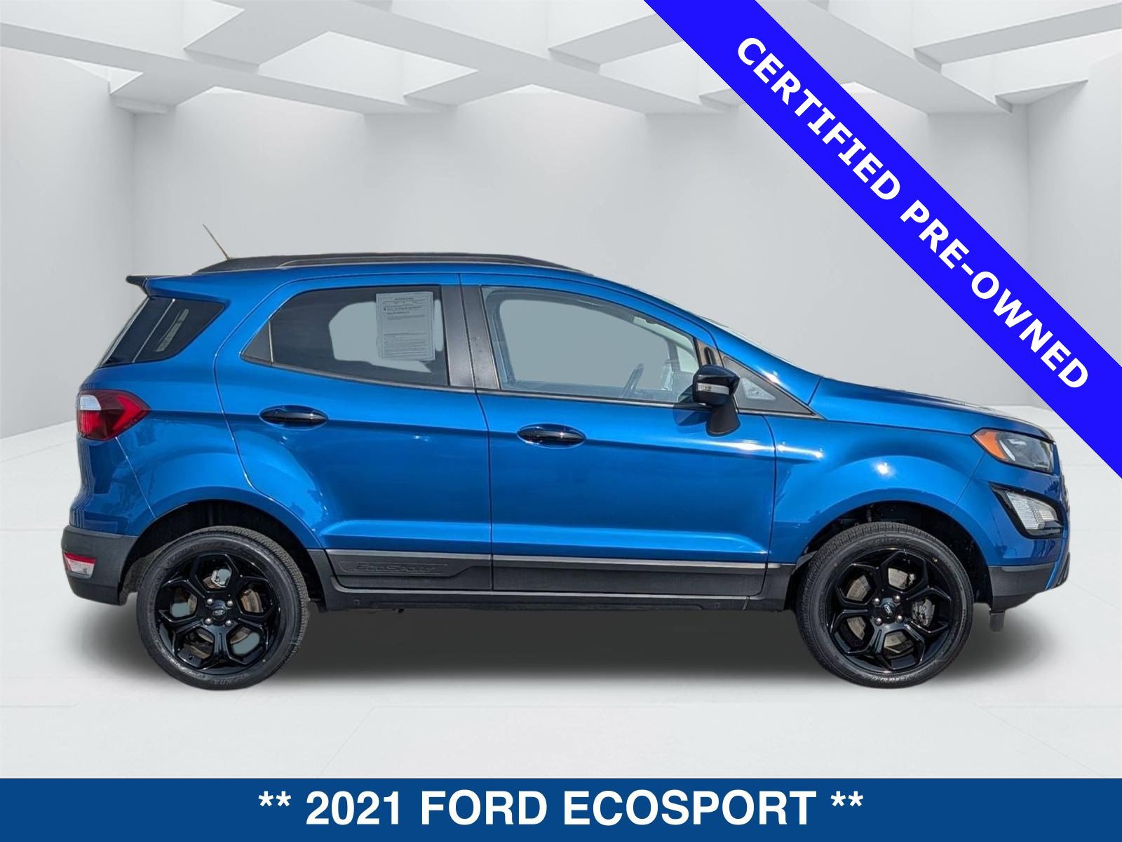 Certified 2021 Ford EcoSport SES w/ Interior Protection Package video 3