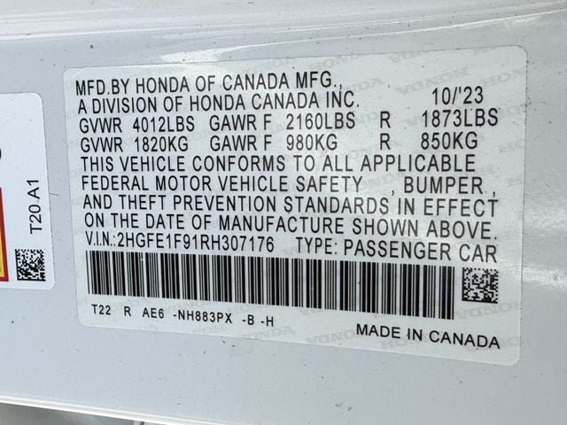 Used 2024 Honda Civic Touring image 29