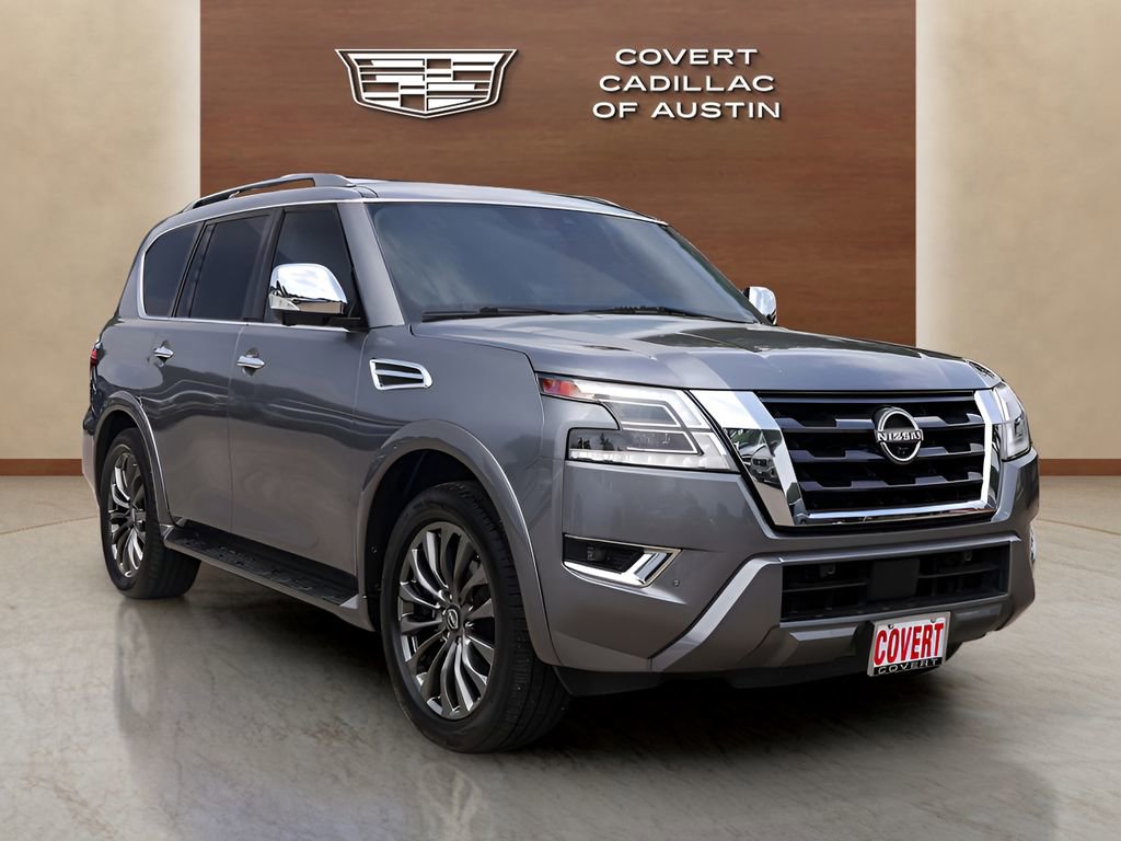 Used 2021 Nissan Armada Platinum w/ Captain's Chairs Package RWD image 6