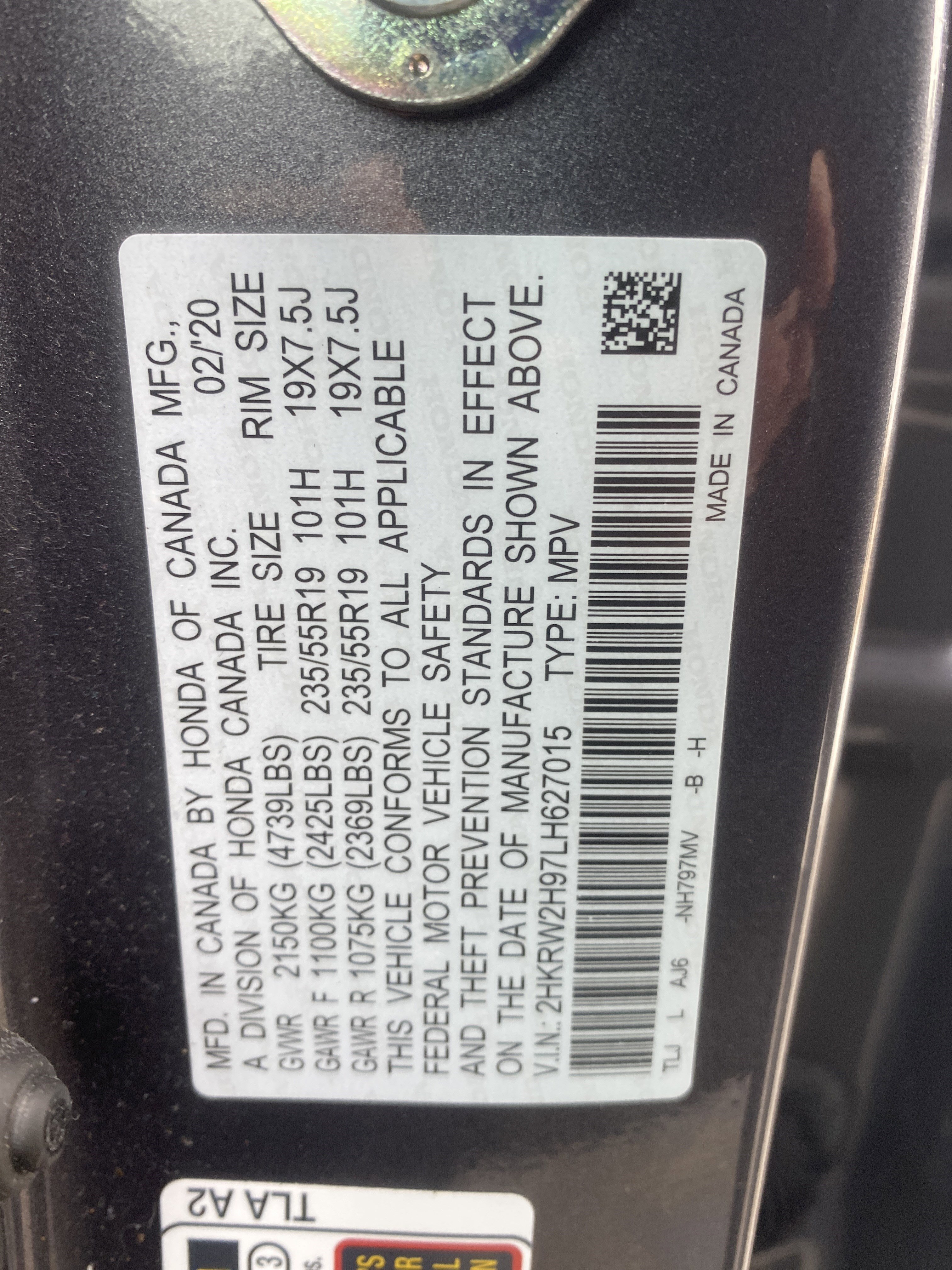 Used 2020 Honda CR-V Touring image 28