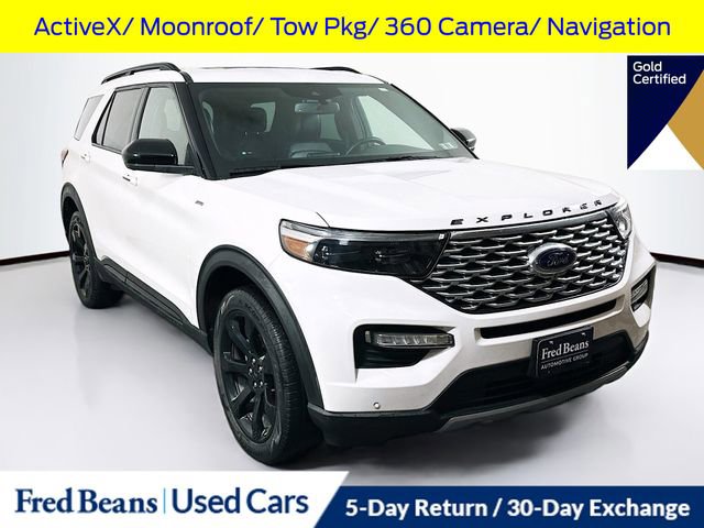 Used 2022 Ford Explorer ST-Line w/ Class IV Trailer Tow Package AWD/4WD video 1