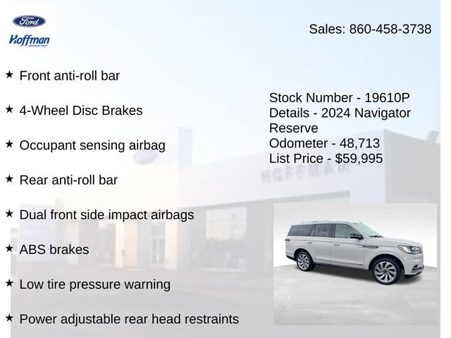 Certified 2024 Lincoln Navigator Reserve AWD/4WD image 30