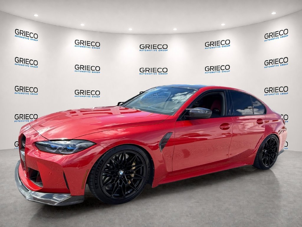 Used 2023 BMW M3 Competition w/ M Carbon Exterior Package AWD/4WD image 3