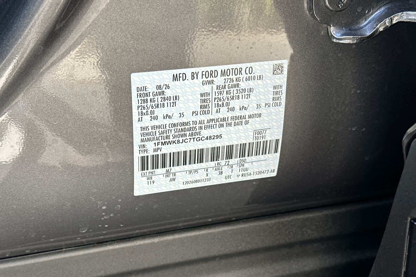 New 2026 Ford Explorer Tremor w/ Tremor Ultimate Package AWD/4WD image 28