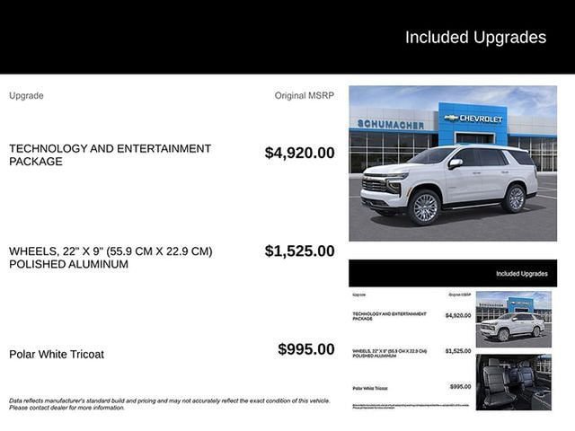 New 2026 Chevrolet Tahoe Premier AWD/4WD image 7