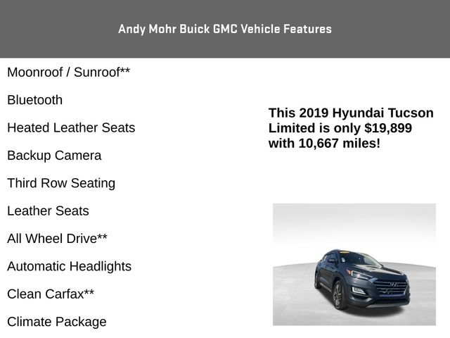 Used 2019 Hyundai Tucson Limited AWD/4WD image 4