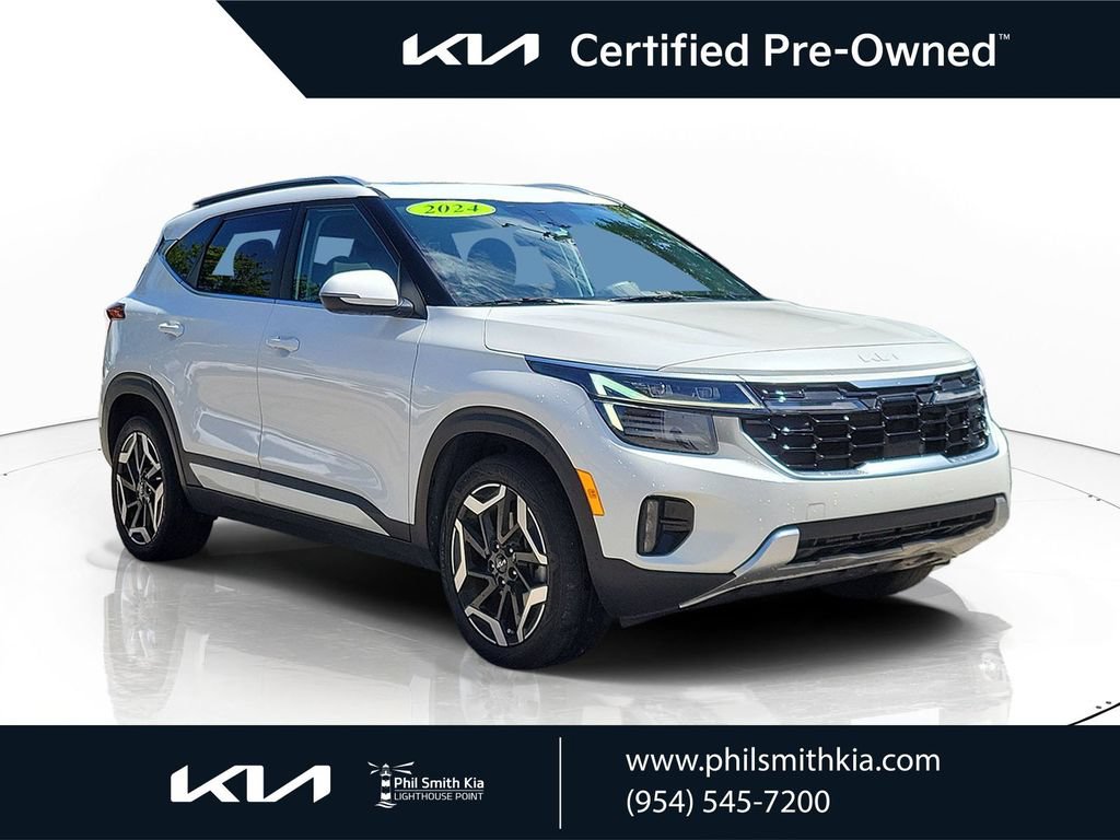 Certified 2024 Kia Seltos SX w/ SX Sunroof Package