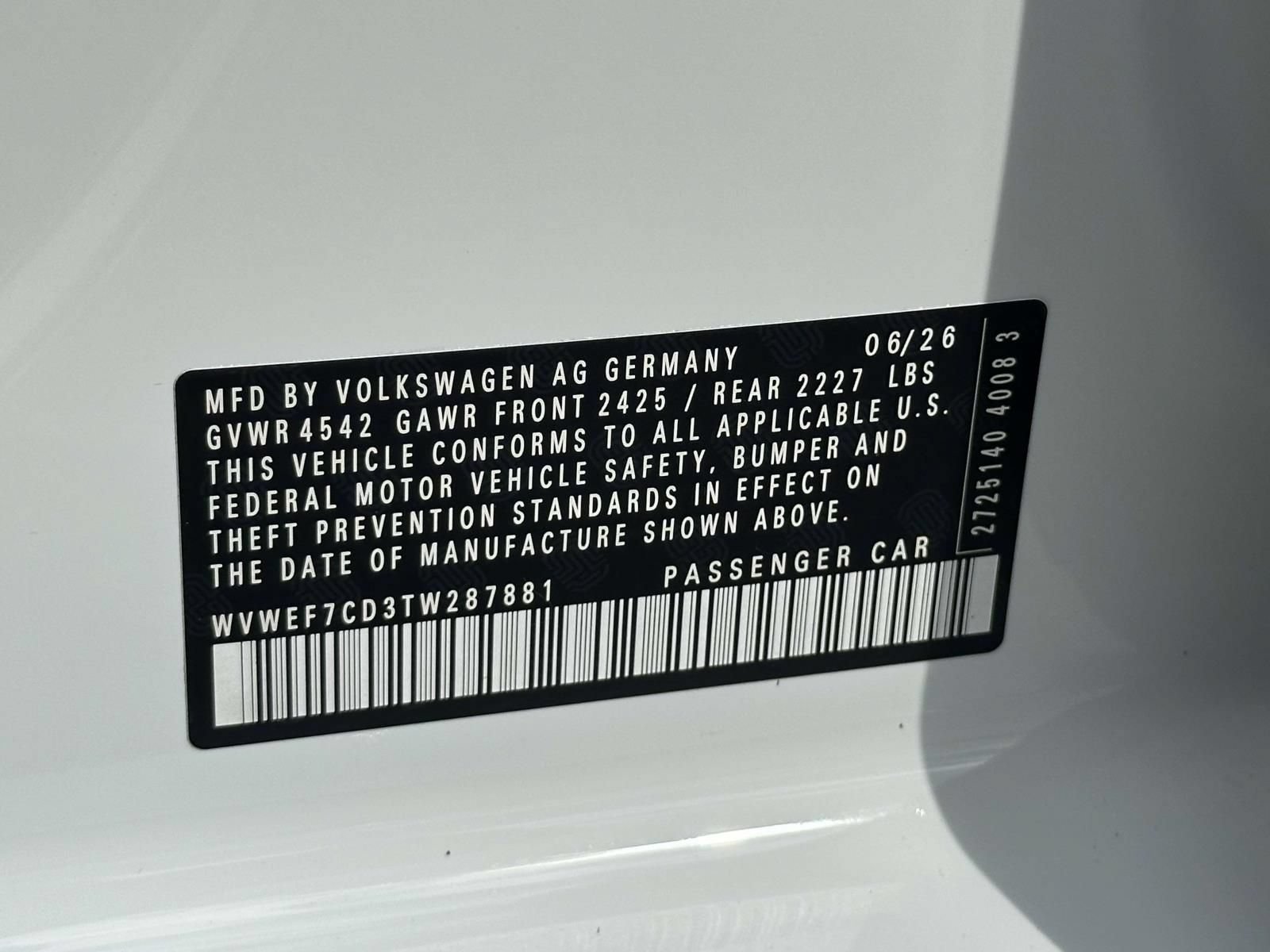 New 2026 Volkswagen Golf w/ Euro Style Package AWD/4WD image 16
