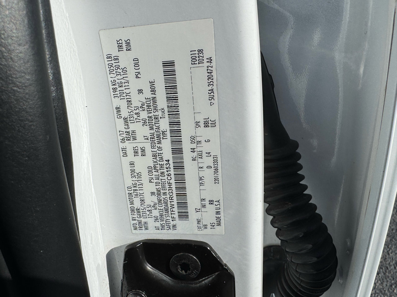 Used 2017 Ford F150 Raptor w/ Equipment Group 802A Luxury image 25