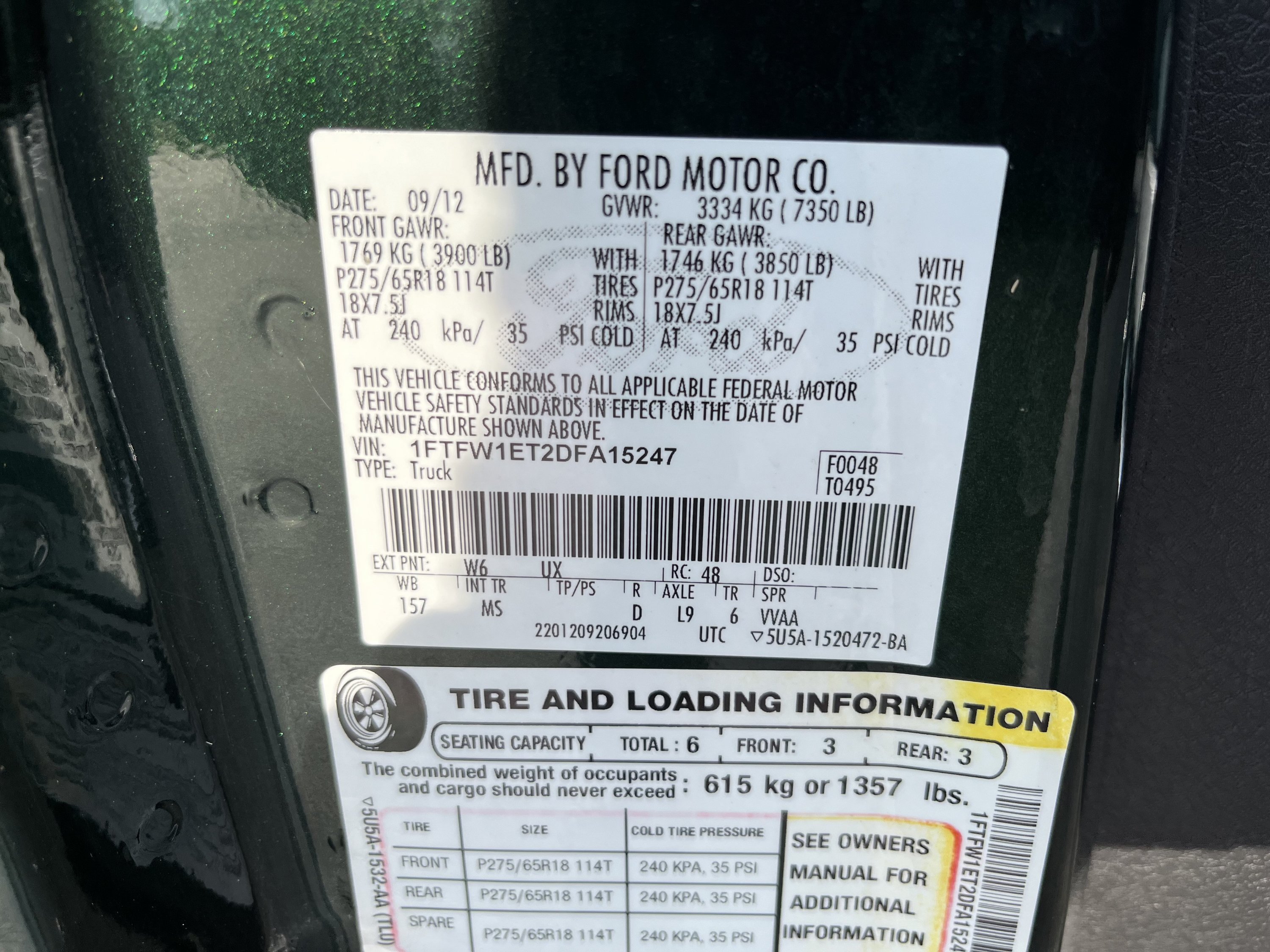Used 2013 Ford F150 XLT w/ Luxury Equipment Group AWD/4WD image 16