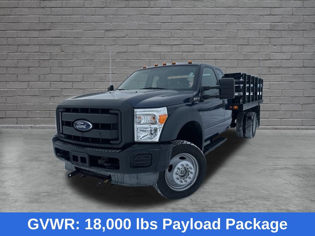 Used 2013 Ford F550 4x4 SuperCab Super Duty w/ Snow Plow Prep Pkg image 3