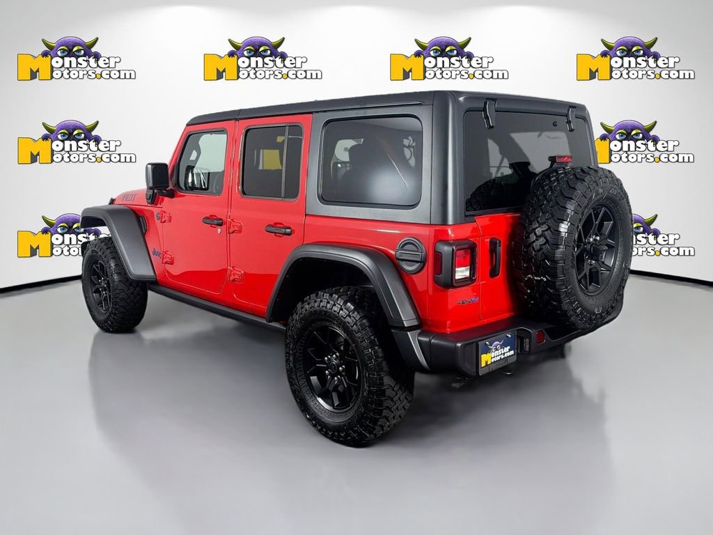 Used 2025 Jeep Wrangler Unlimited Sport S 4xe AWD/4WD image 7