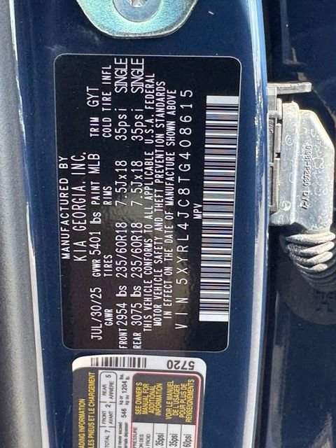 Used 2026 Kia Sorento S FWD image 42