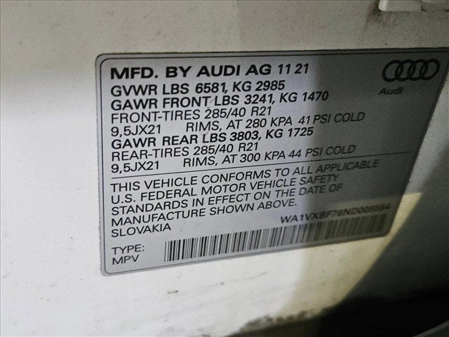 Used 2022 Audi Q7 3.0T Prestige AWD/4WD image 15