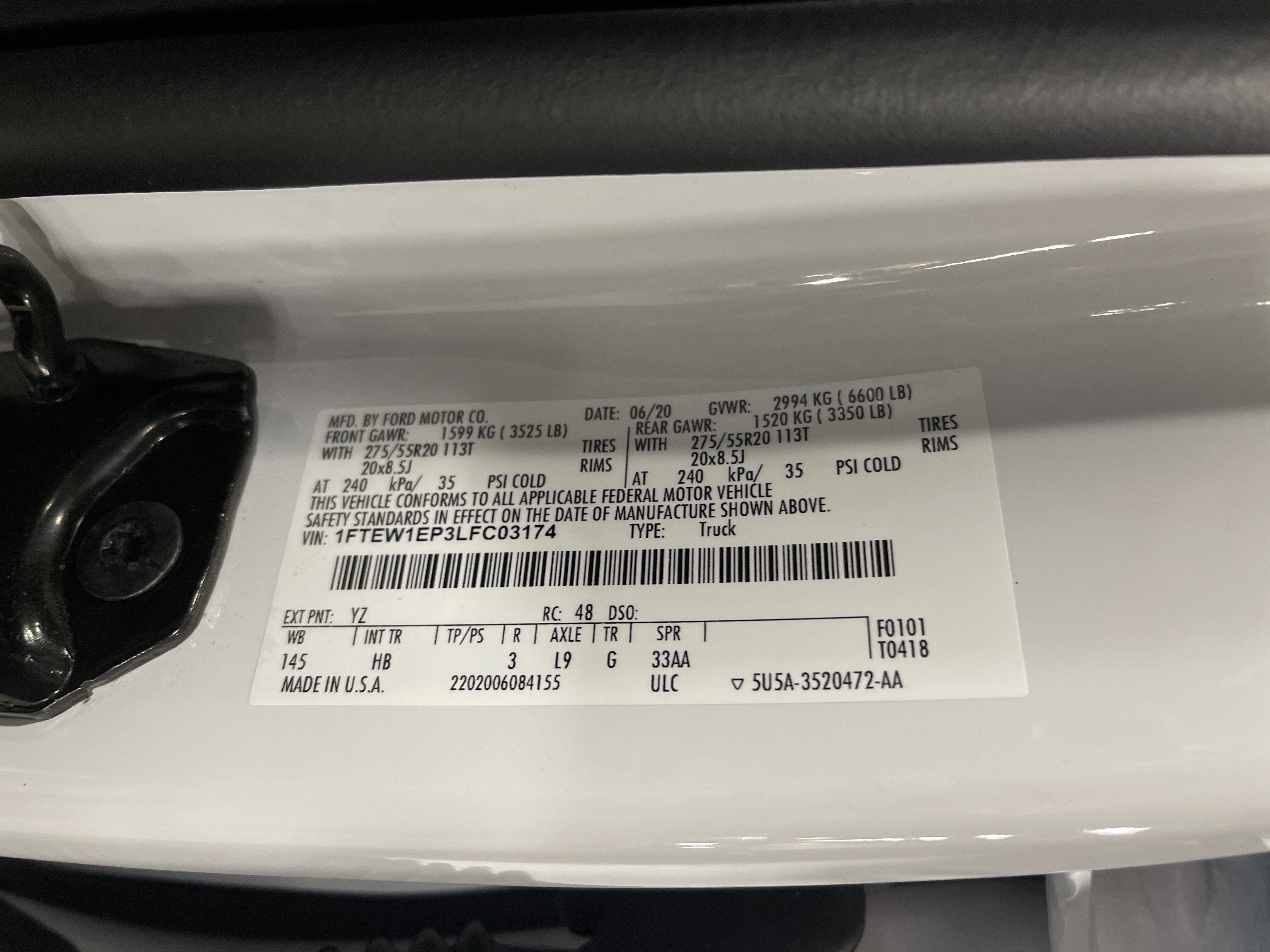 Used 2020 Ford F150 Lariat w/ Equipment Group 502A Luxury image 29