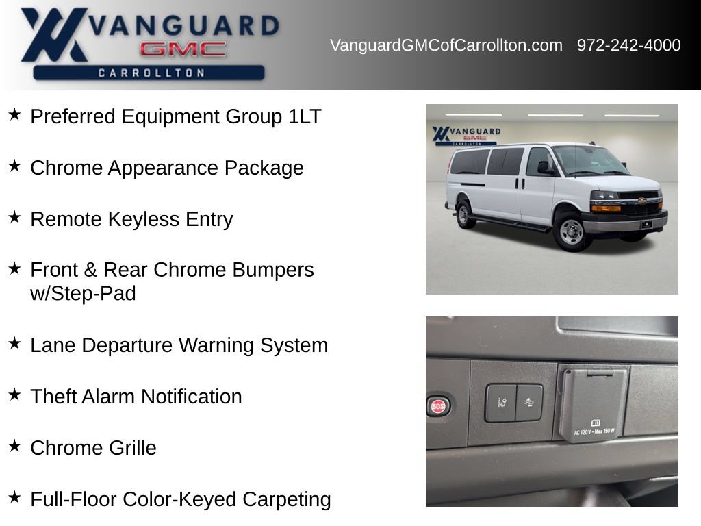 Used 2025 Chevrolet Express 3500 LT w/ LT Preferred Equipment Group RWD image 6