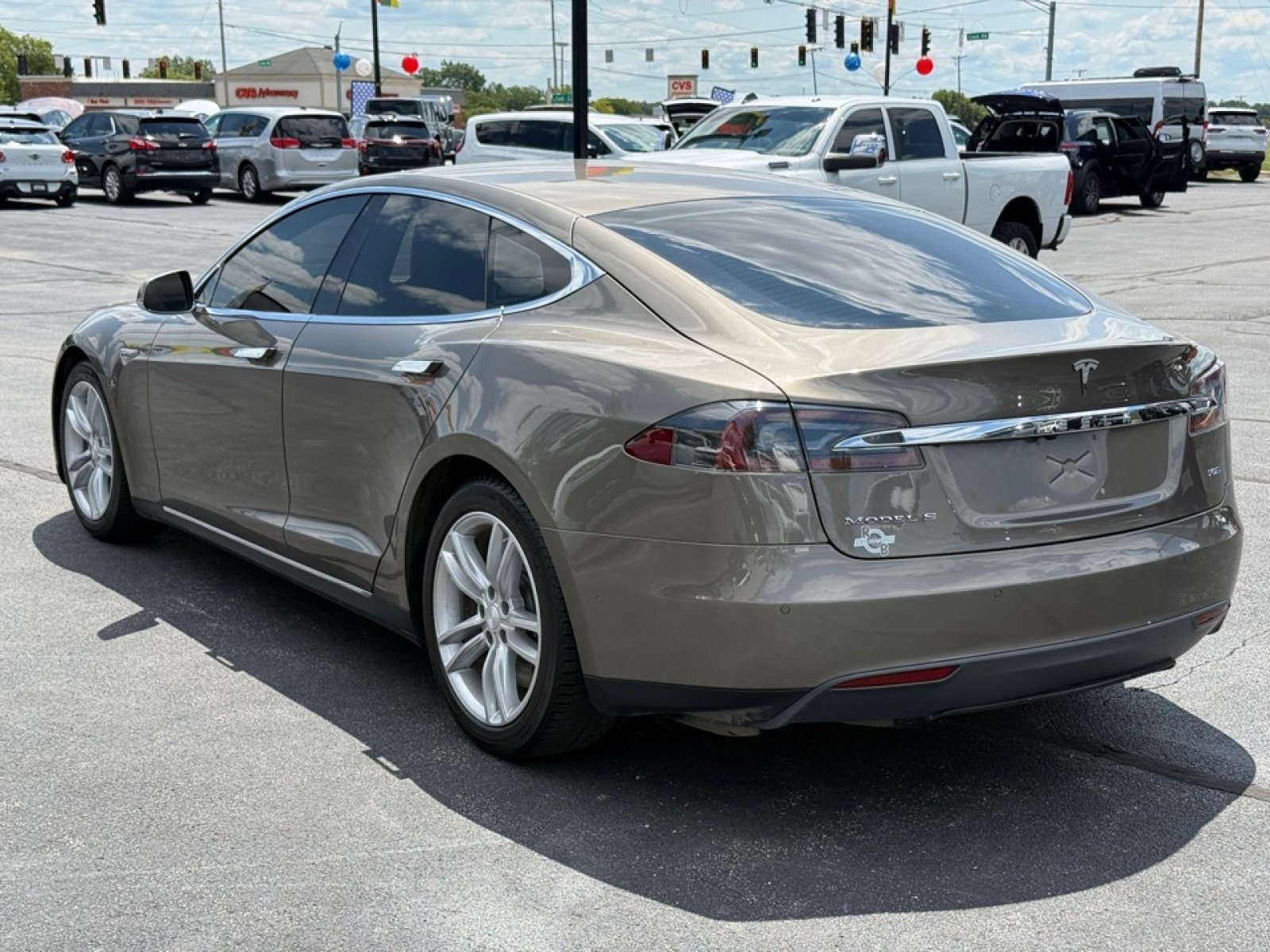 Used 2015 Tesla Model S 70D AWD/4WD image 6