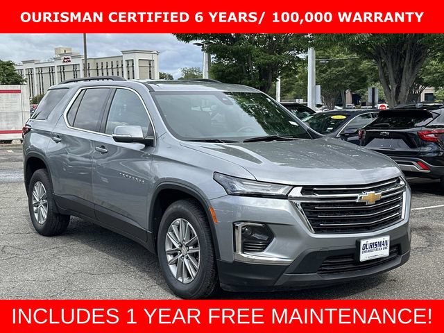 Used 2023 Chevrolet Traverse LT w/ LPO, Floor Liner Package AWD/4WD image 1