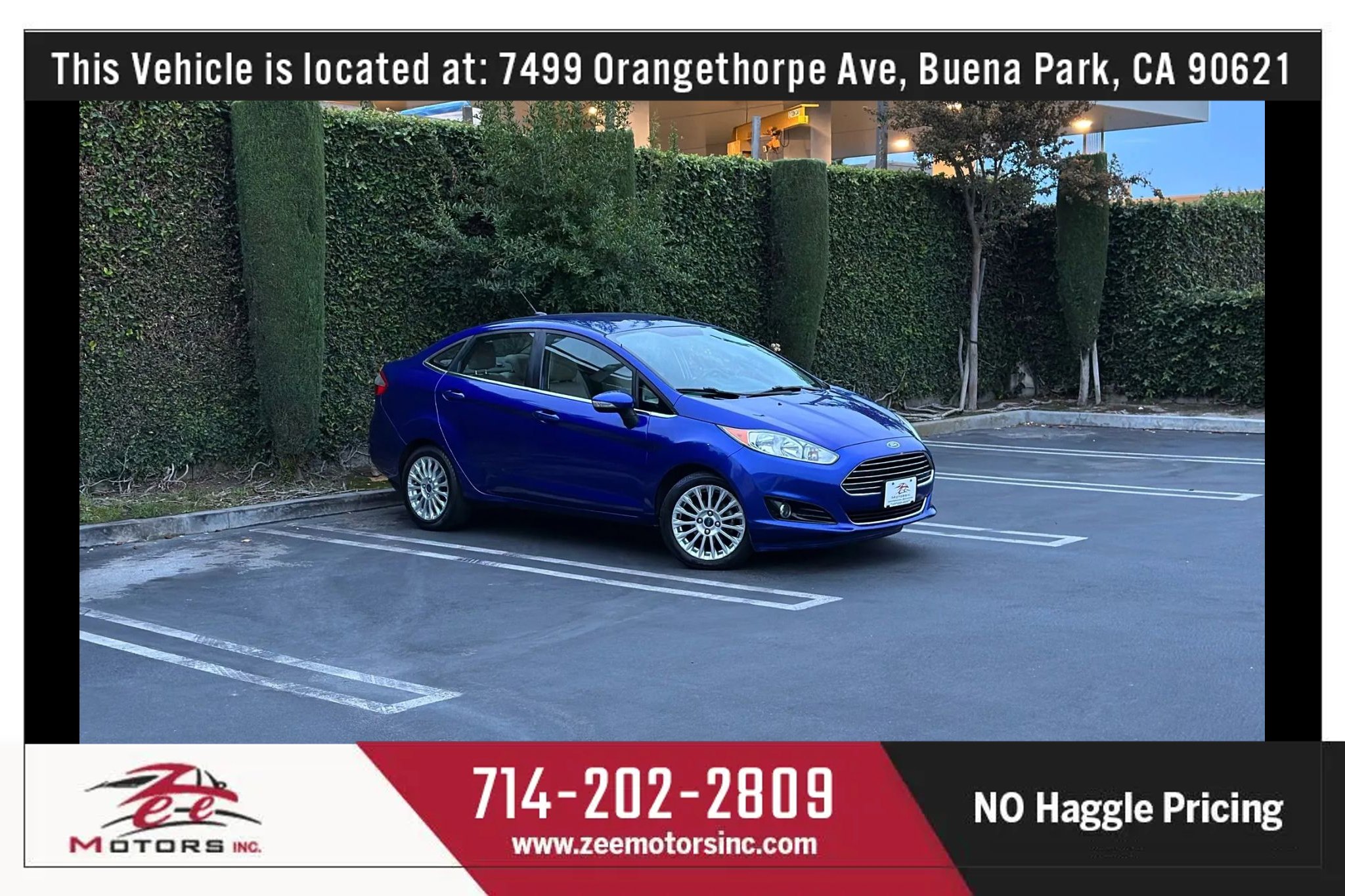 Used 2014 Ford Fiesta Titanium image 2