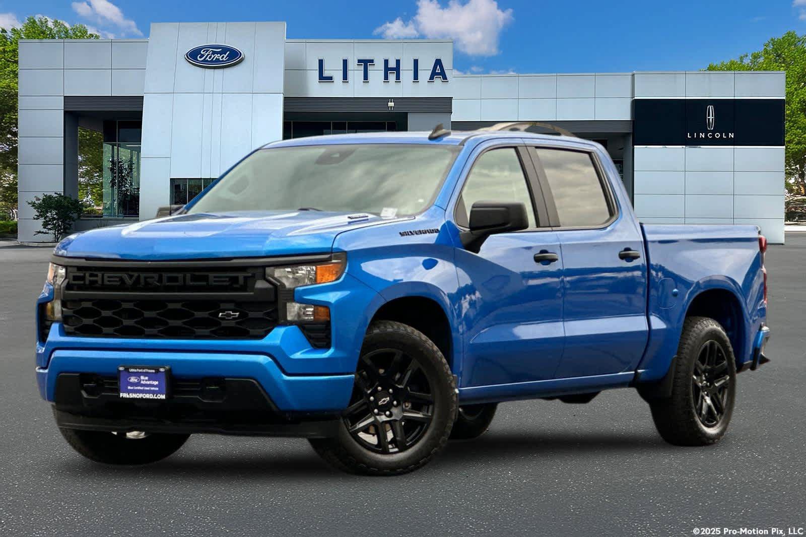 Used 2025 Chevrolet Silverado 1500 Custom w/ Turbomax Blackout Package
