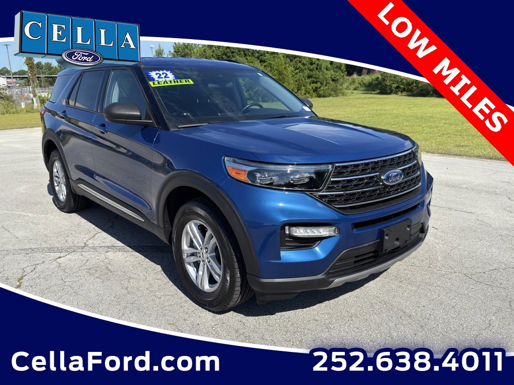 Certified 2022 Ford Explorer XLT w/ Equipment Group 202A image 1