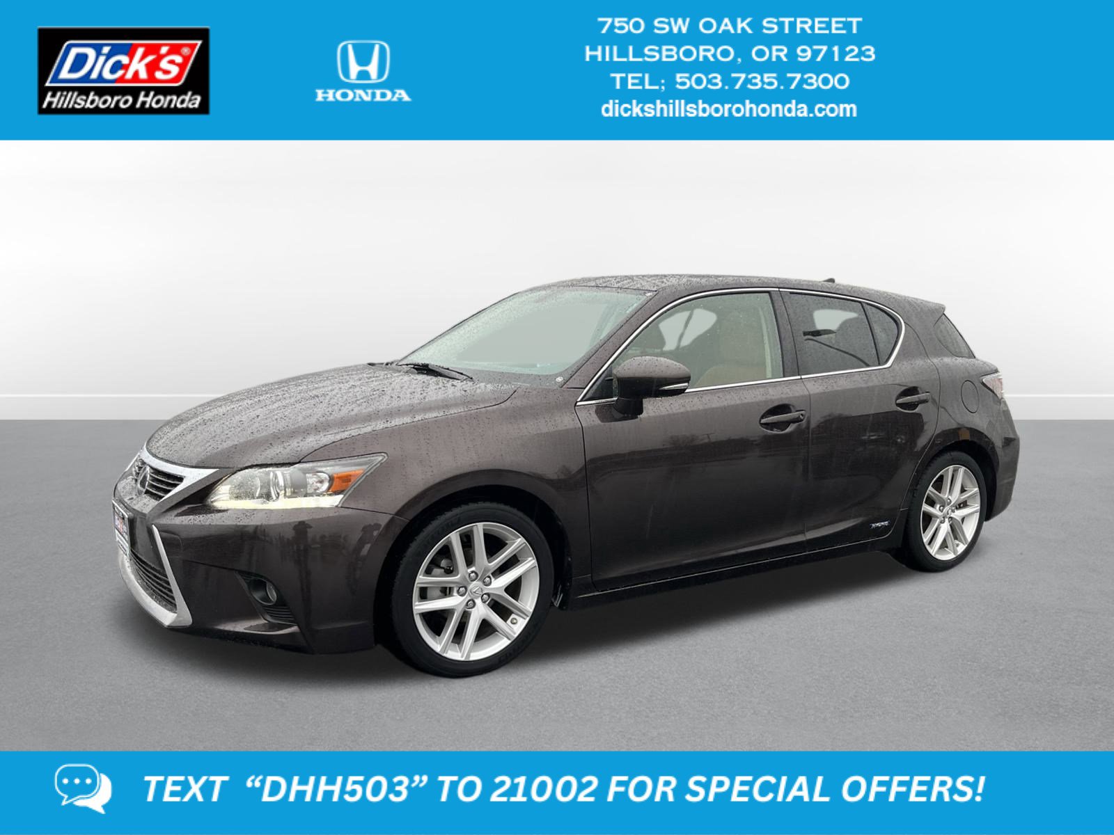 Used 2015 Lexus CT 200h image 1