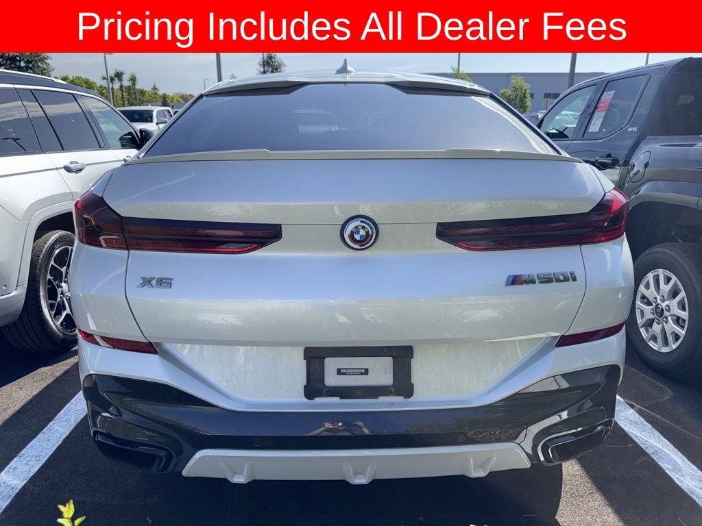 Used 2023 BMW X6 M50i w/ Executive Package AWD/4WD image 5
