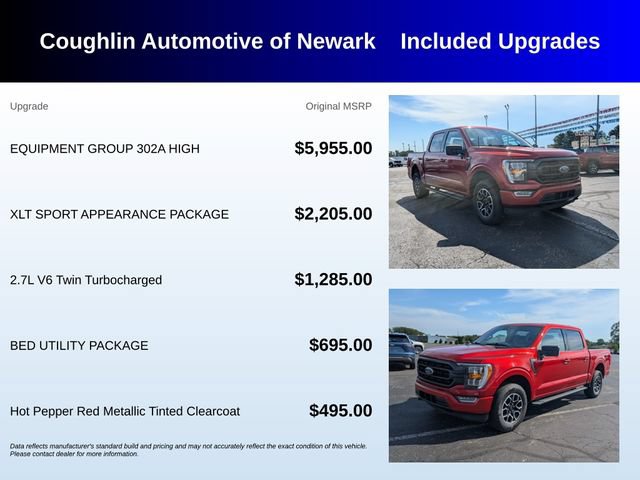 Used 2023 Ford F150 XLT w/ Equipment Group 302A High AWD/4WD image 3