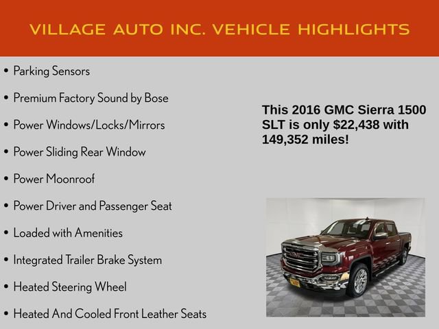 Used 2016 GMC Sierra 1500 SLT image 14