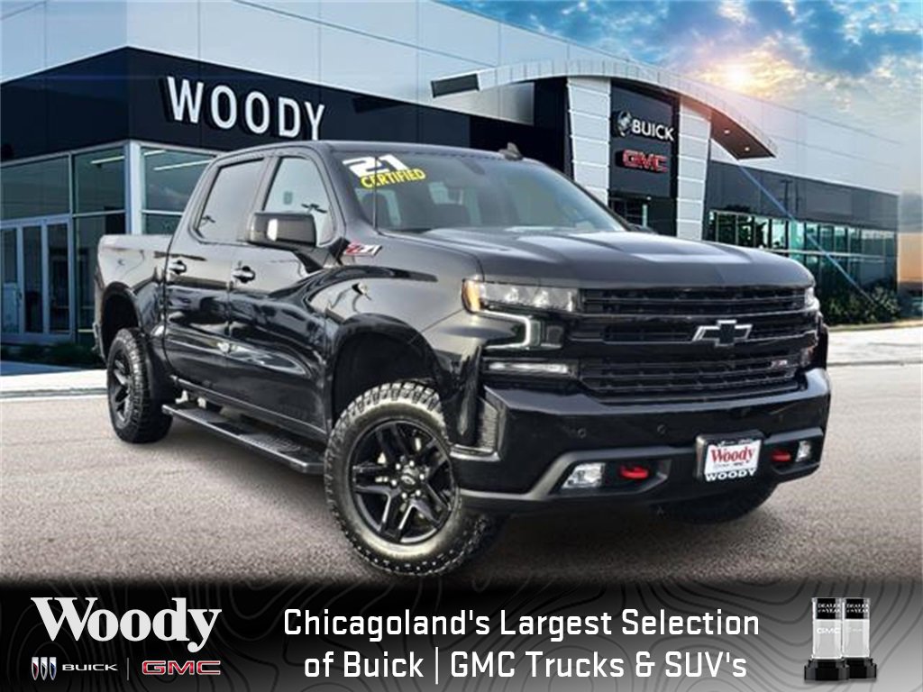 Certified 2021 Chevrolet Silverado 1500 LT Trail Boss w/ Safety Package