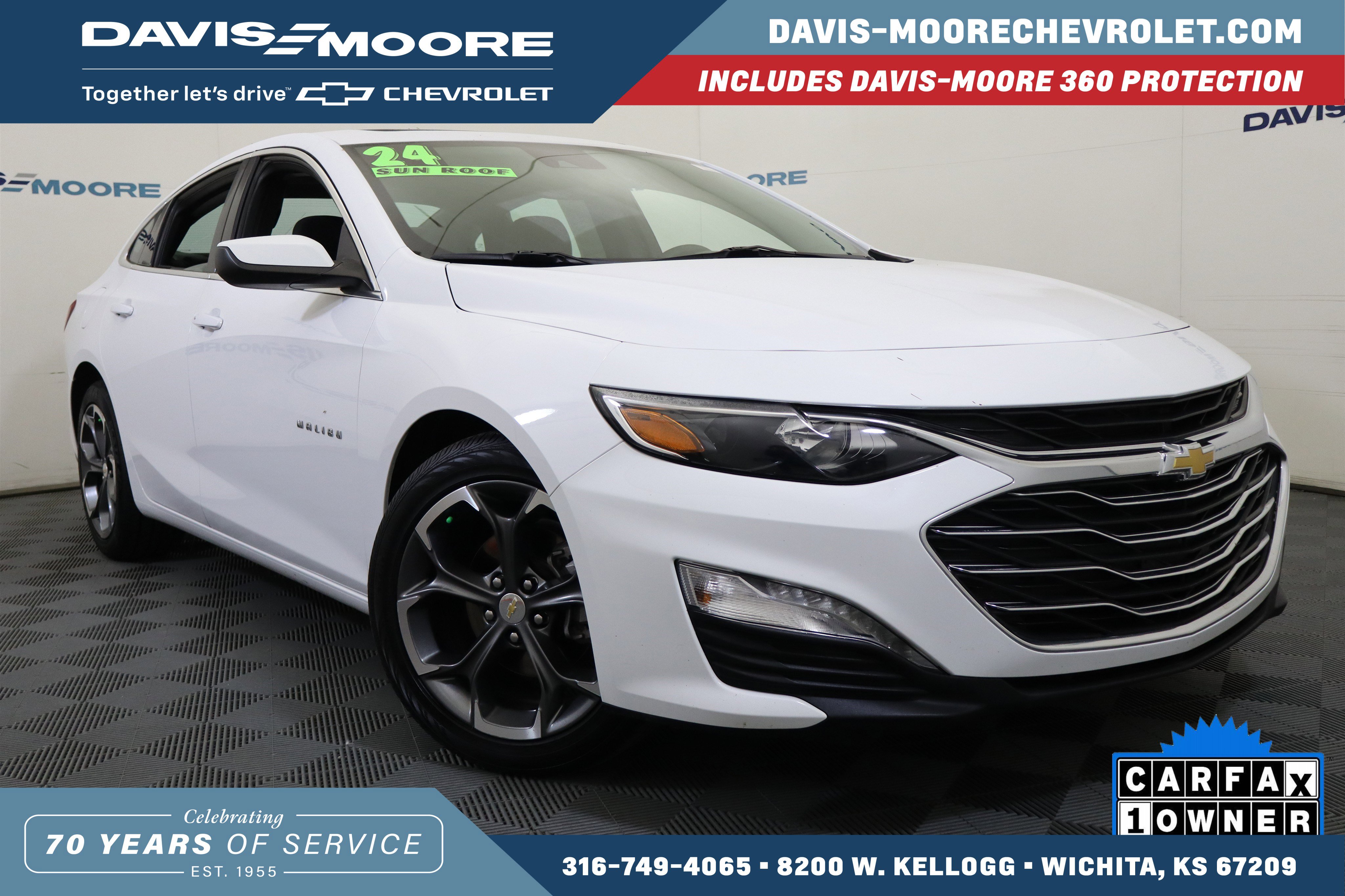 Used 2024 Chevrolet Malibu LT