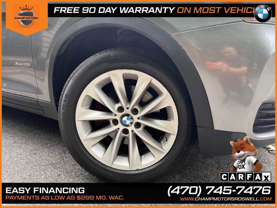 Used 2016 BMW X3 xDrive28i w/ Premium Package AWD/4WD image 8