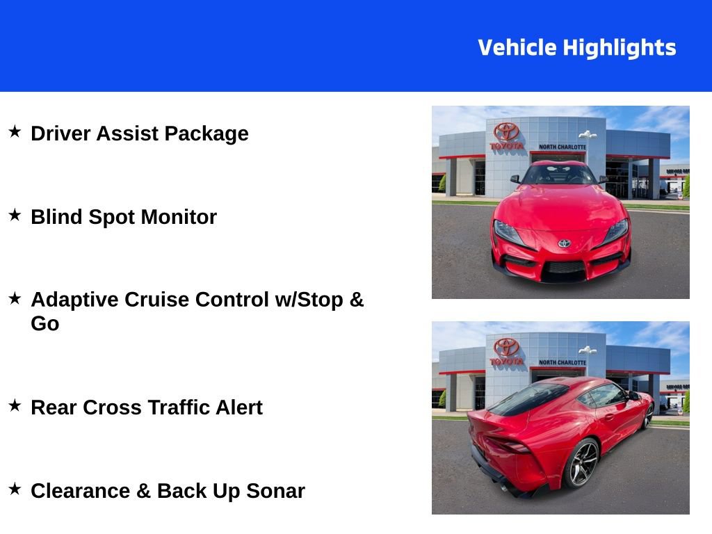 Used 2021 Toyota Supra Premium w/ Driver Assist Package image 4