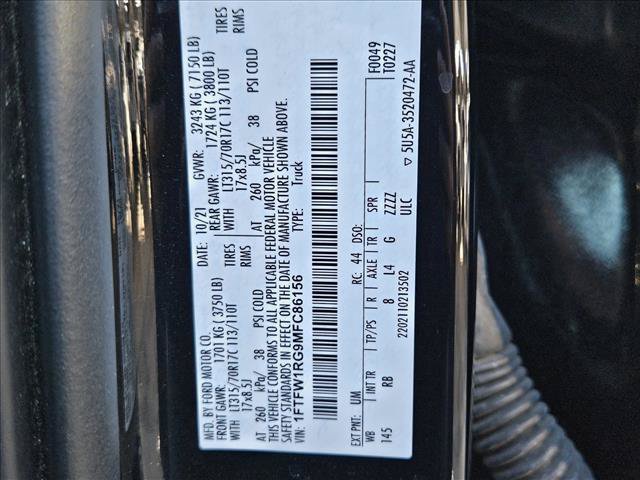 Used 2021 Ford F150 Raptor w/ Equipment Group 801A High AWD/4WD image 23