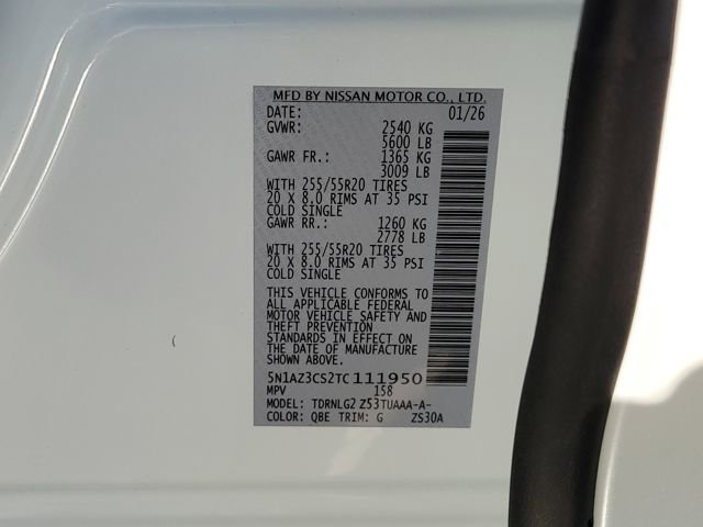 New 2026 Nissan Murano SL w/ Comfort Package image 12