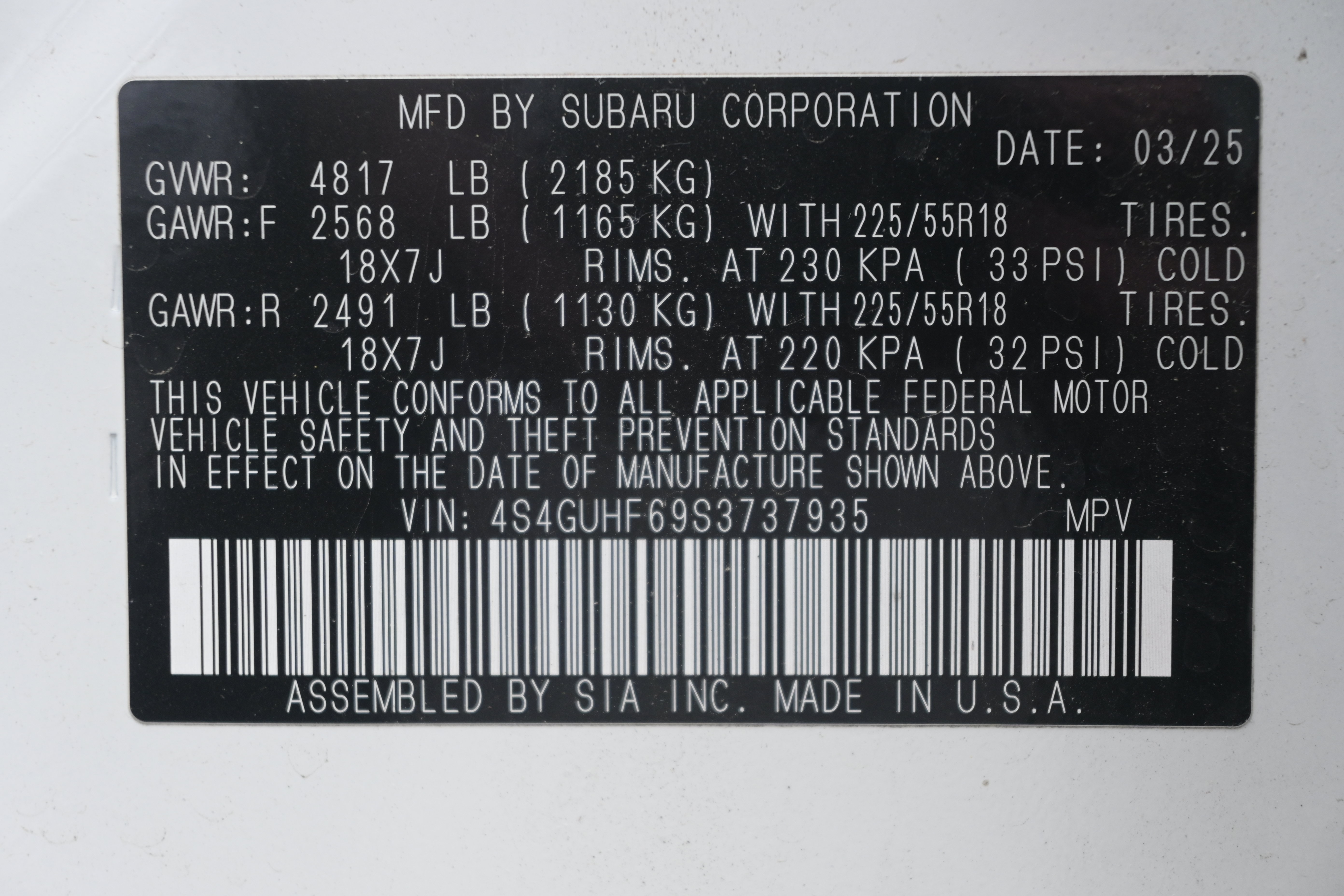 Certified 2025 Subaru Crosstrek 2.5i Sport AWD/4WD image 36