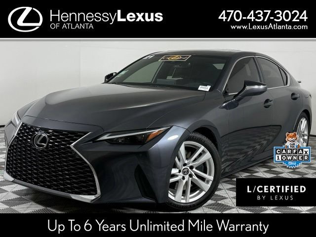 Certified 2021 Lexus IS 300 w/ Comfort Package RWD image 1