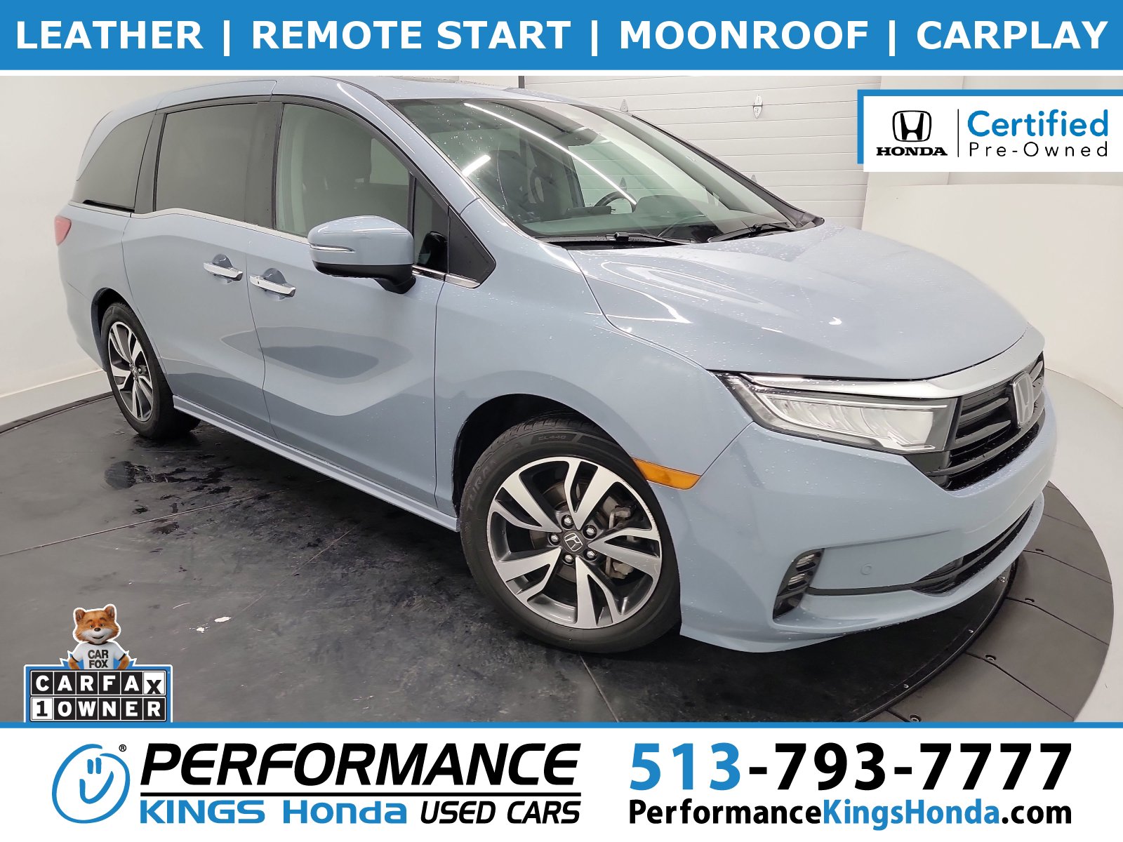 Certified 2023 Honda Odyssey Touring