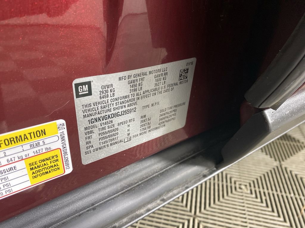 Used 2016 Chevrolet Traverse LT w/ Traveler's Package image 35