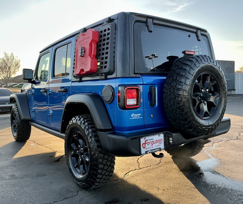 Used 2022 Jeep Wrangler Unlimited Willys image 13