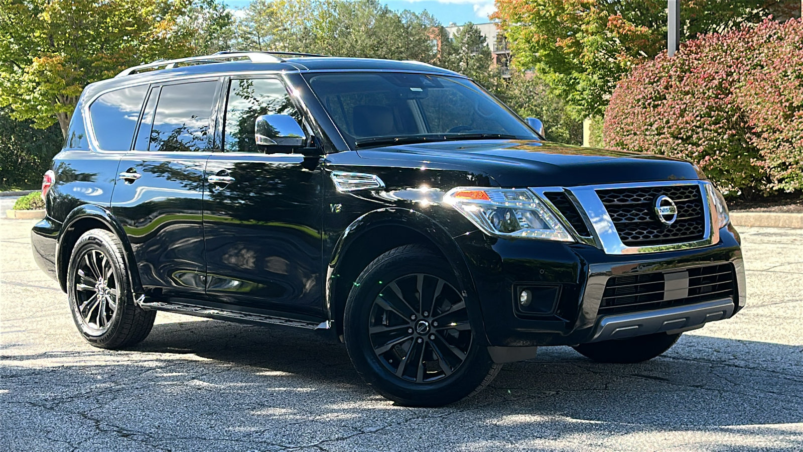 Certified 2019 Nissan Armada Platinum w/ Captain's Chairs Package