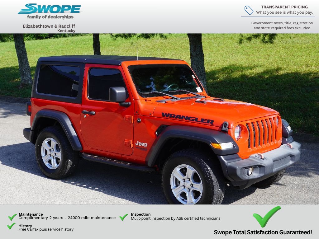 Used 2019 Jeep Wrangler Sport AWD/4WD video 1