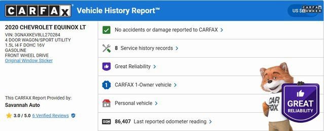 Used 2020 Chevrolet Equinox LT image 3