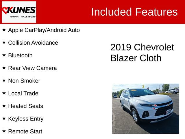 Used 2019 Chevrolet Blazer LT AWD/4WD image 2