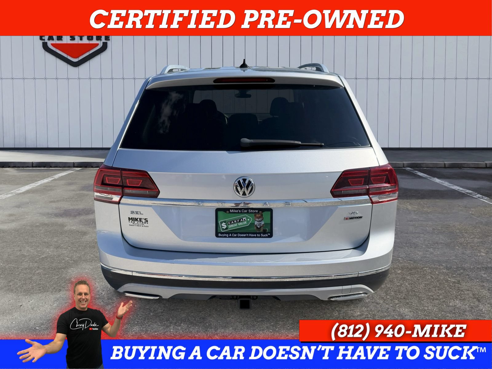 Used 2018 Volkswagen Atlas SEL AWD/4WD image 6