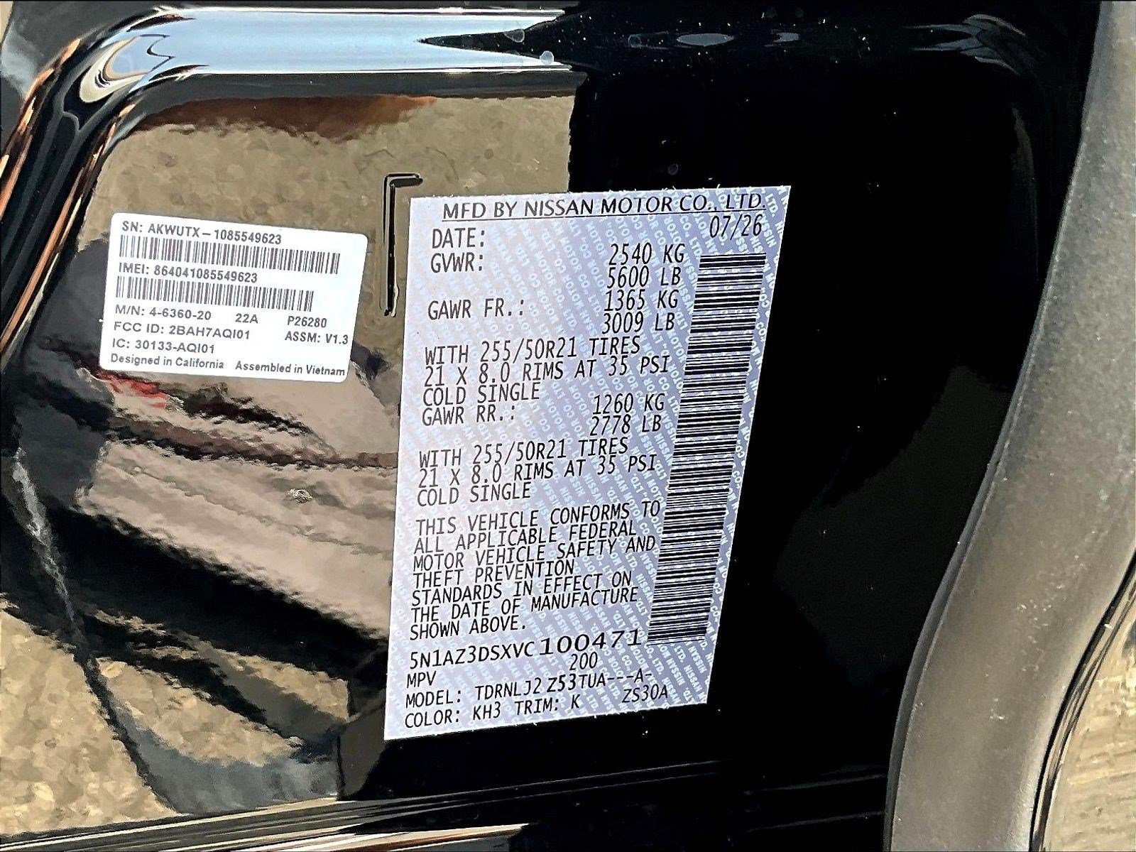 New 2027 Nissan Murano Platinum w/ Cargo Package AWD/4WD image 21