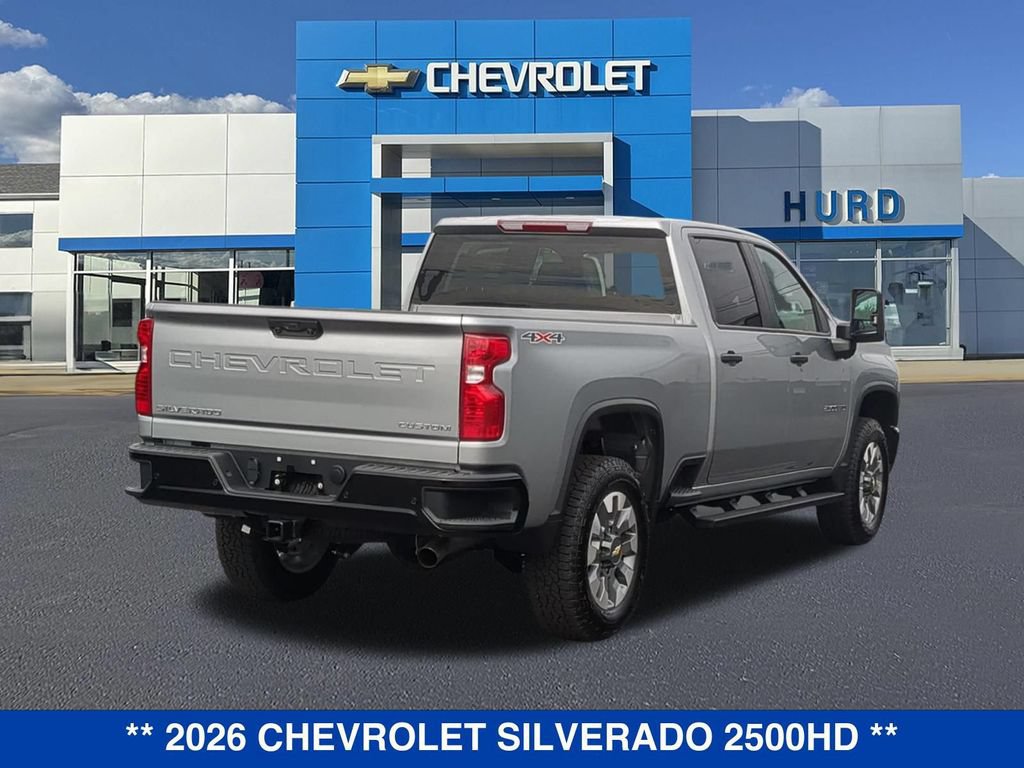 New 2026 Chevrolet Silverado 2500 Custom w/ Custom Value Package AWD/4WD image 4