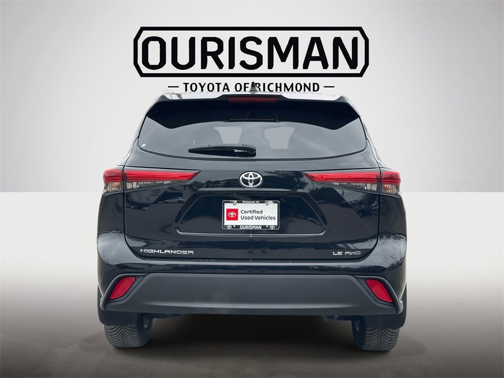 Certified 2021 Toyota Highlander LE image 21