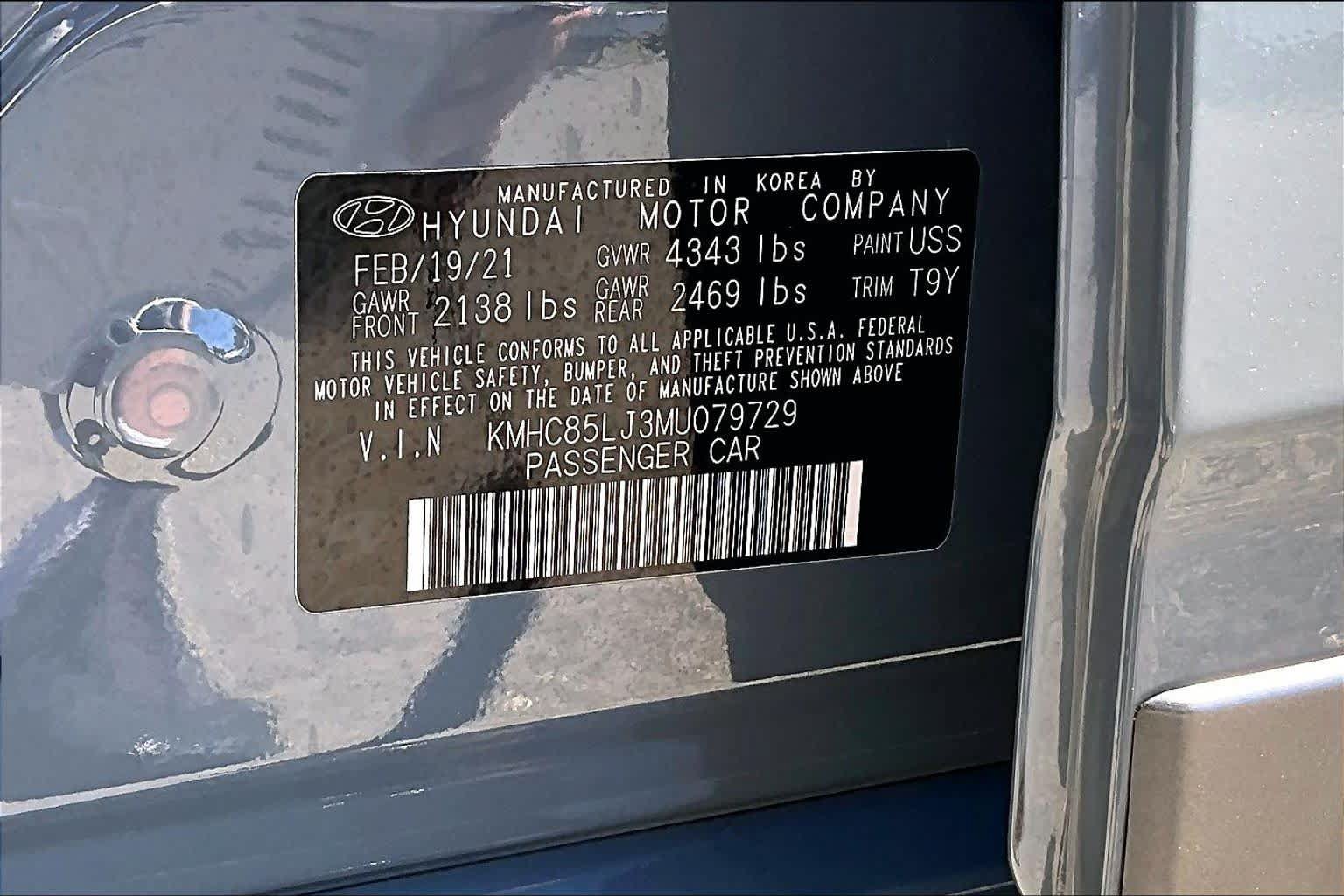 Used 2021 Hyundai Ioniq Limited FWD image 36