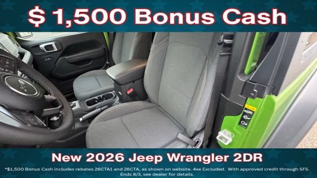 New 2026 Jeep Wrangler Sport AWD/4WD image 11